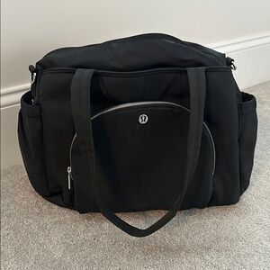 lululemon athletica Black Gym or Diaper bag